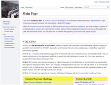 Tablet Screenshot of forensicswiki.org